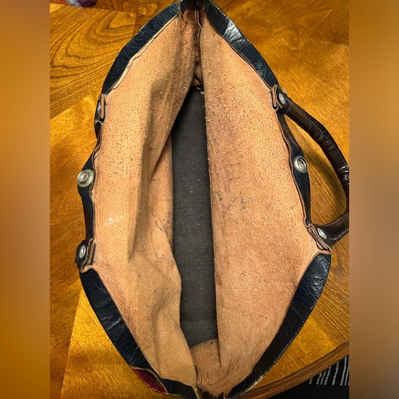 Vintage Hand Tooled Leather California Hand Bag - Picture 9 of 9